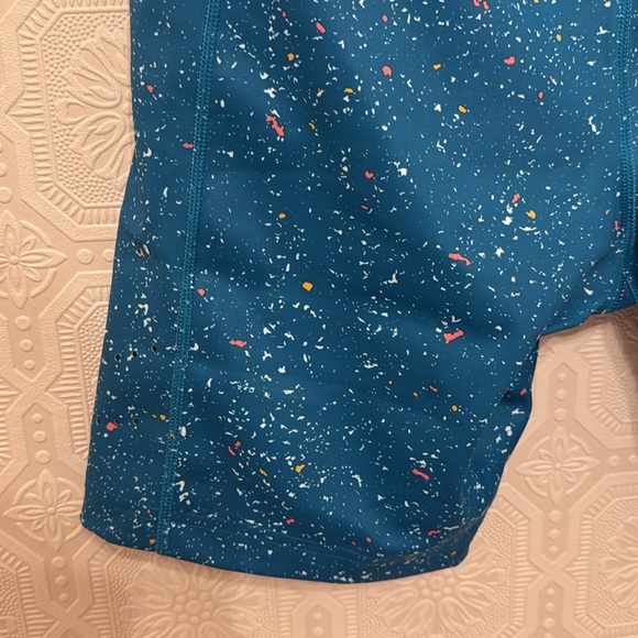 Brooks Method 8" Short Tights - Women's Blue Athletic Shorts Size XL - Picture 9 of 9